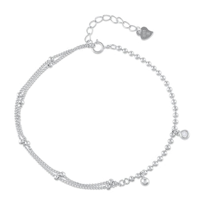 Ariva Silver Double Layer Bracelet - Ariva 