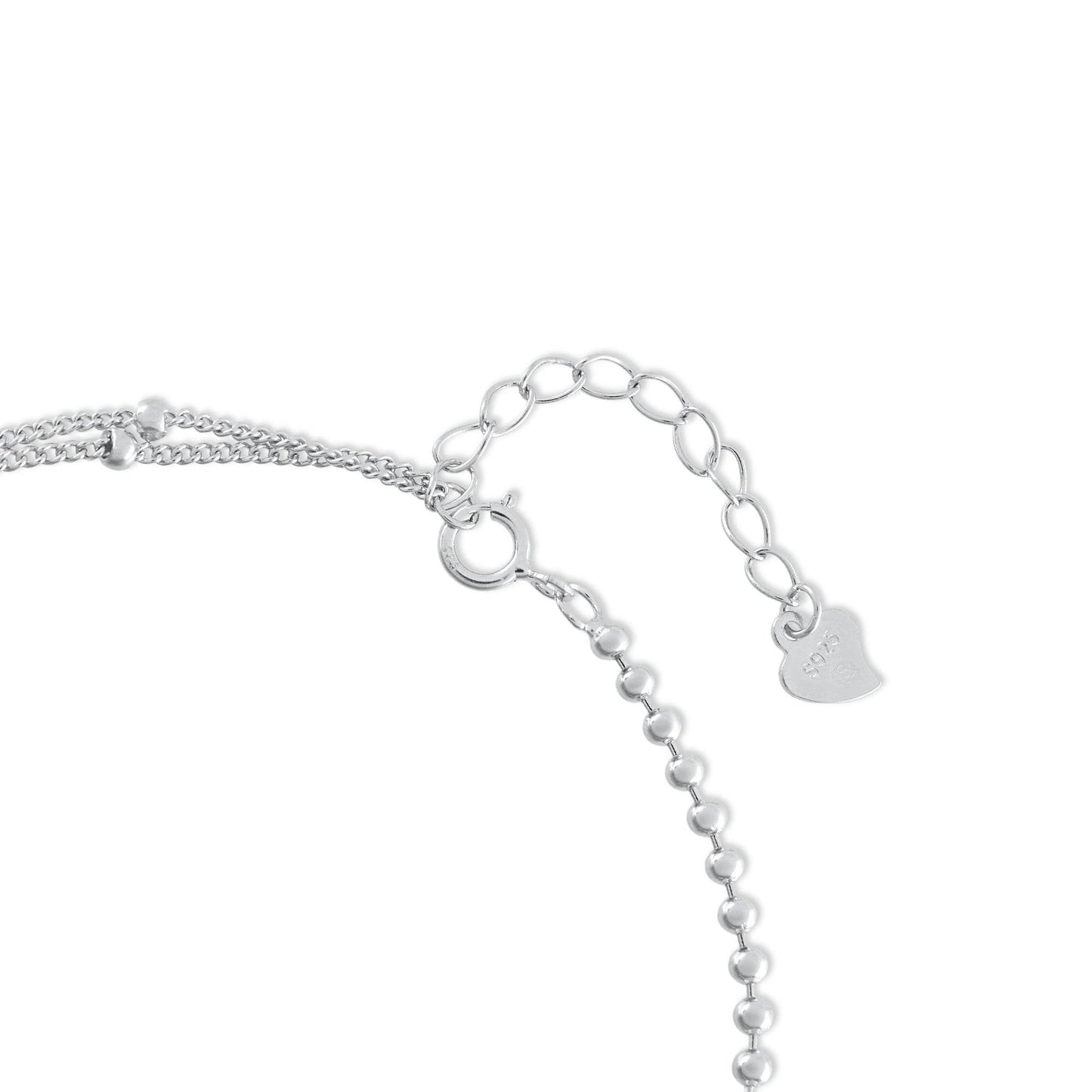Ariva Silver Double Layer Bracelet - Ariva 