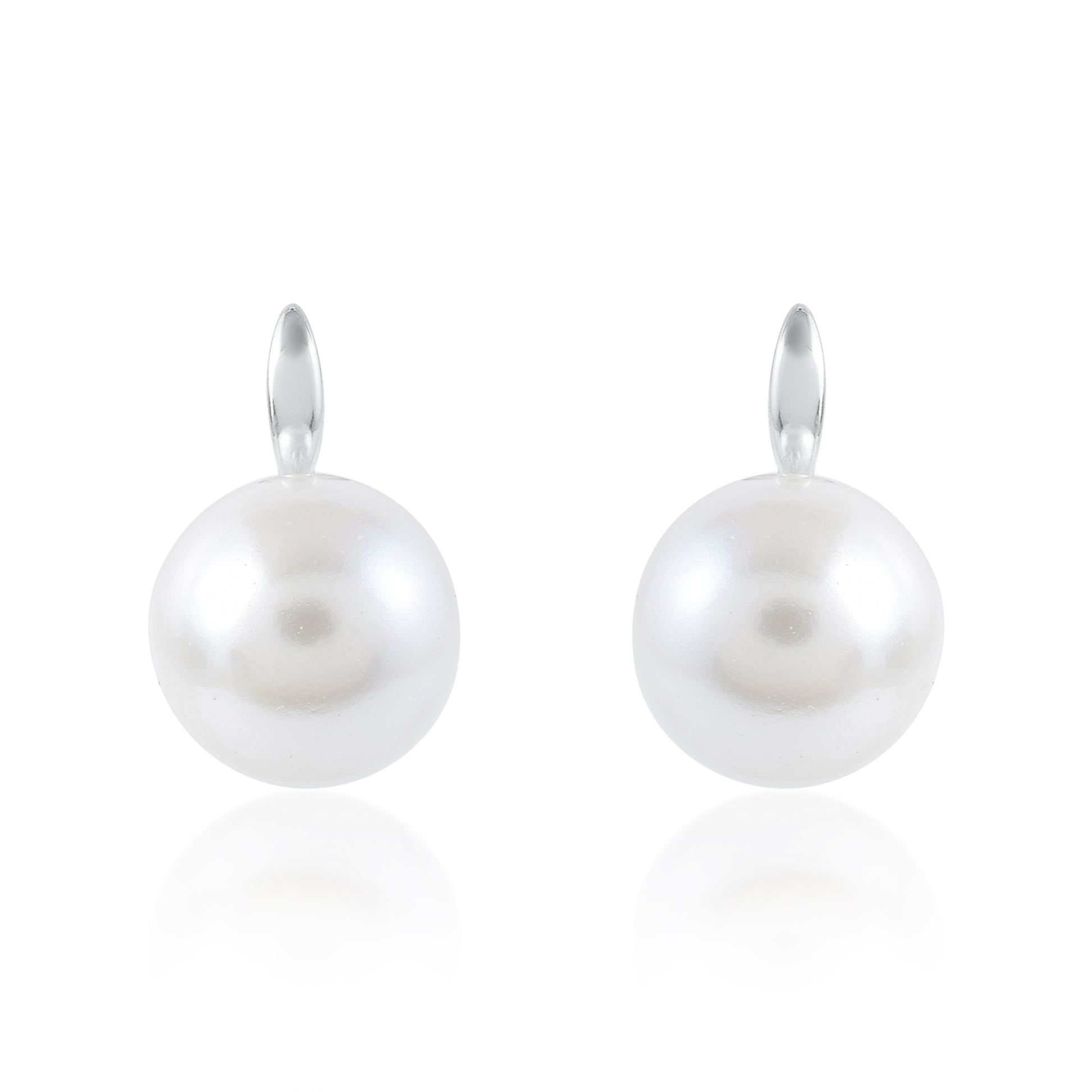 Ariva Silver Classic Pearl Stud Earrings Ariva