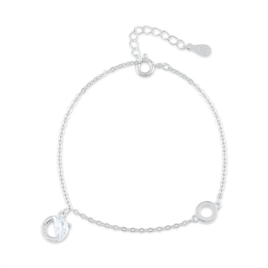 Ariva Silver Cubic Bracelet - Ariva 