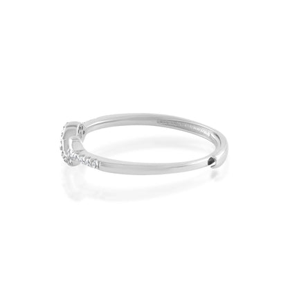 Ariva Silver Small Infinity Ring - Ariva 