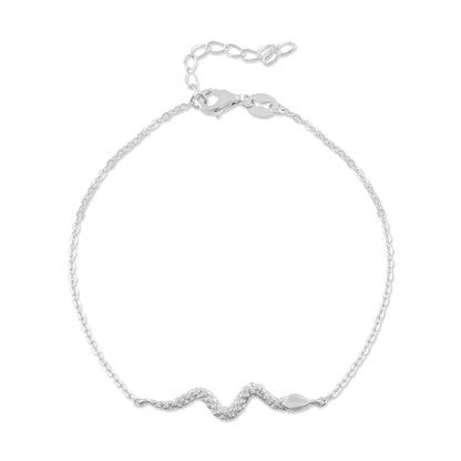 Ariva Silver Snake Bracelet - Ariva 