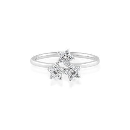 Ariva Silver Flower Ring - Ariva 
