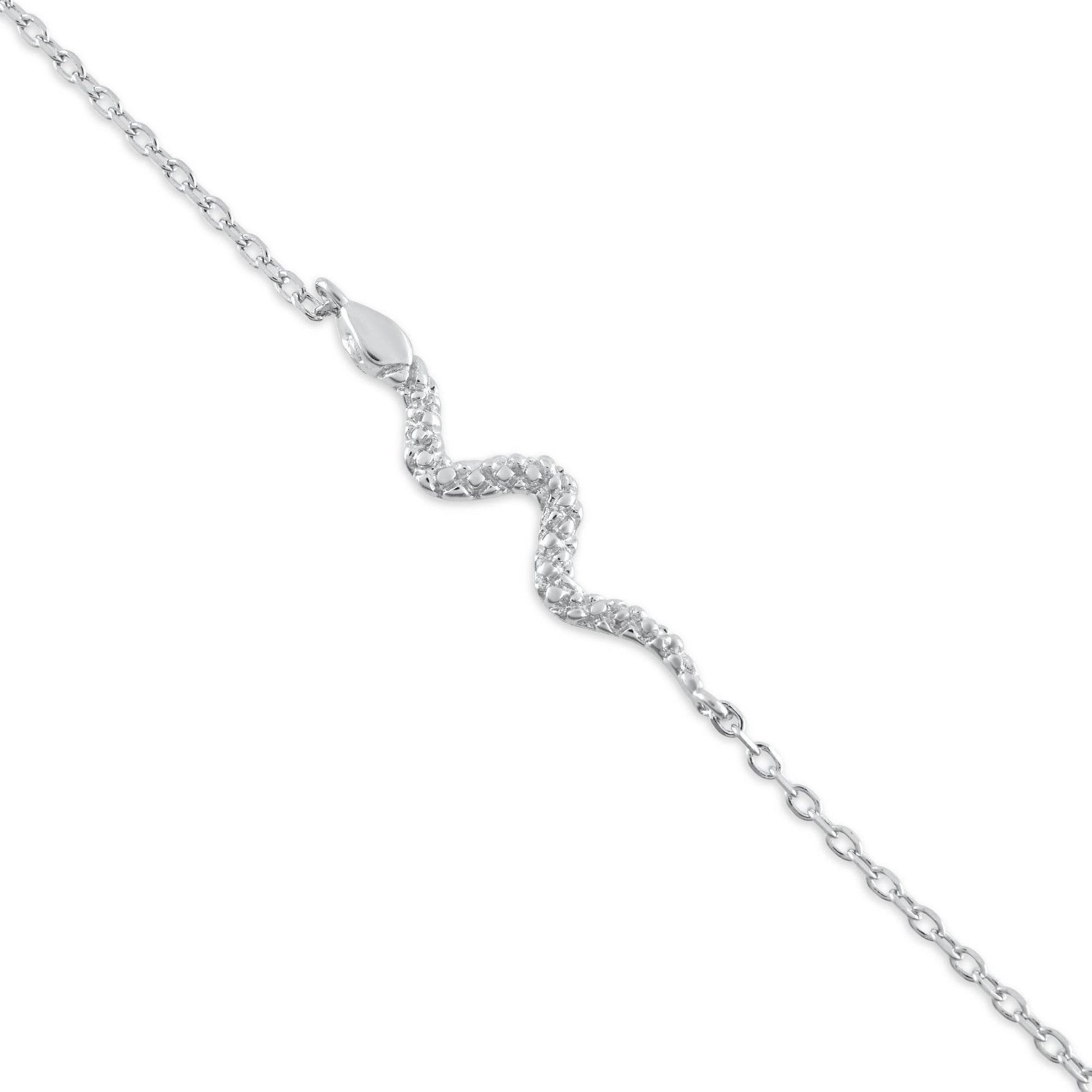 Ariva Silver Snake Bracelet - Ariva 