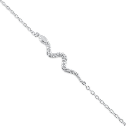 Ariva Silver Snake Bracelet - Ariva 