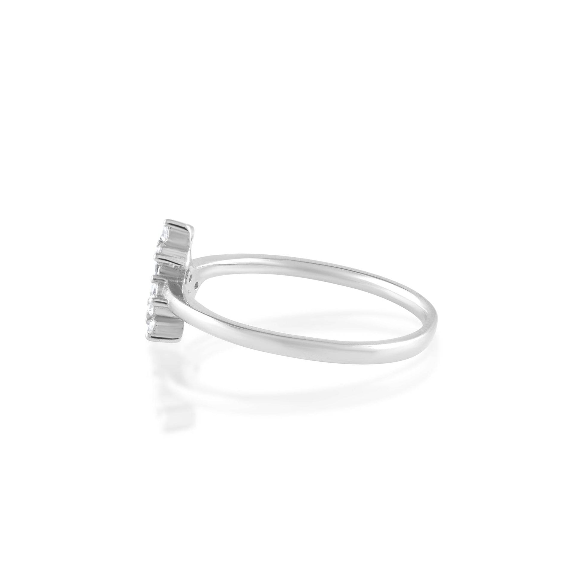 Ariva Silver Flower Ring - Ariva 