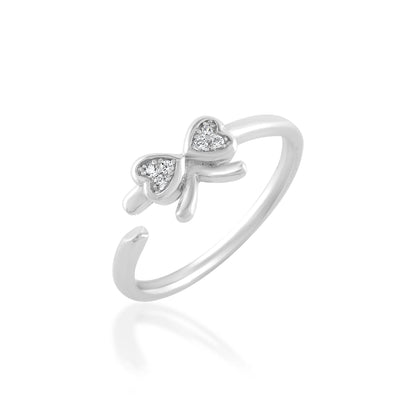 Ariva Silver Bow Ring - Ariva 
