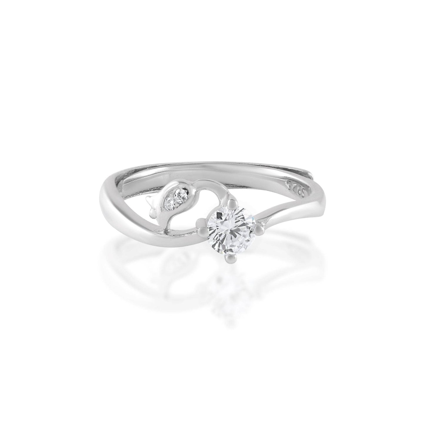 Ariva Silver Swirling Ring - Ariva 