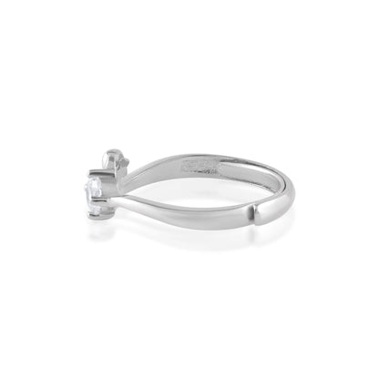 Ariva Silver Swirling Ring - Ariva 