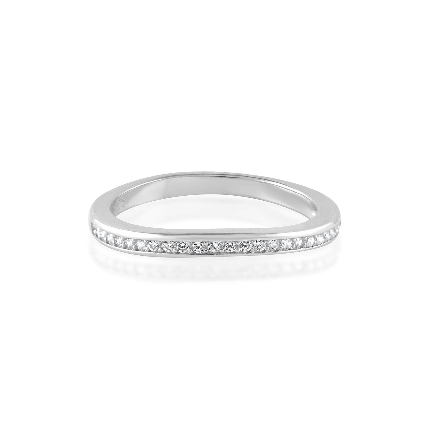 Ariva Silver Eternity Ring - Ariva 