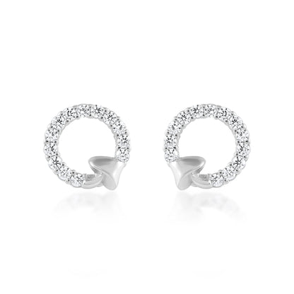 Ariva Silver Mushroom Earring - Ariva 