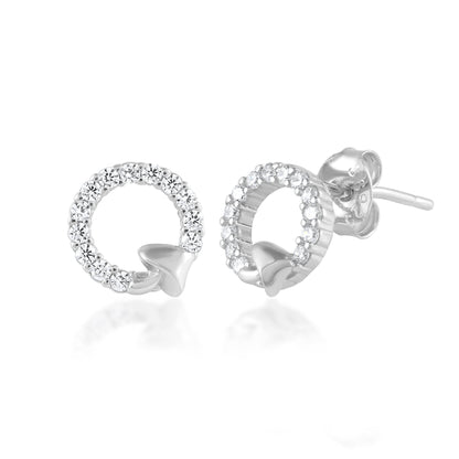 Ariva Silver Mushroom Earring - Ariva 