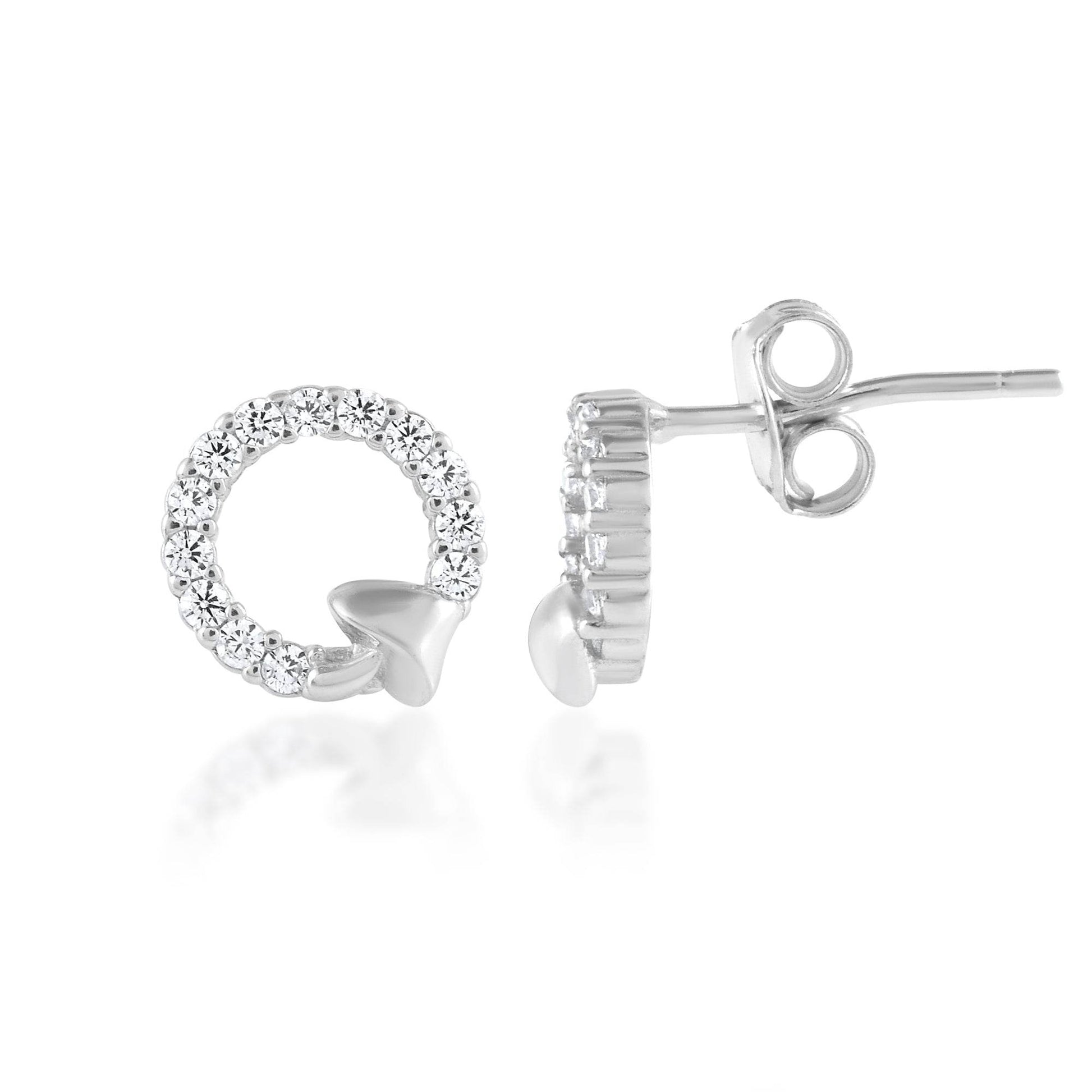 Ariva Silver Mushroom Earring - Ariva 