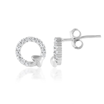 Ariva Silver Mushroom Earring - Ariva 