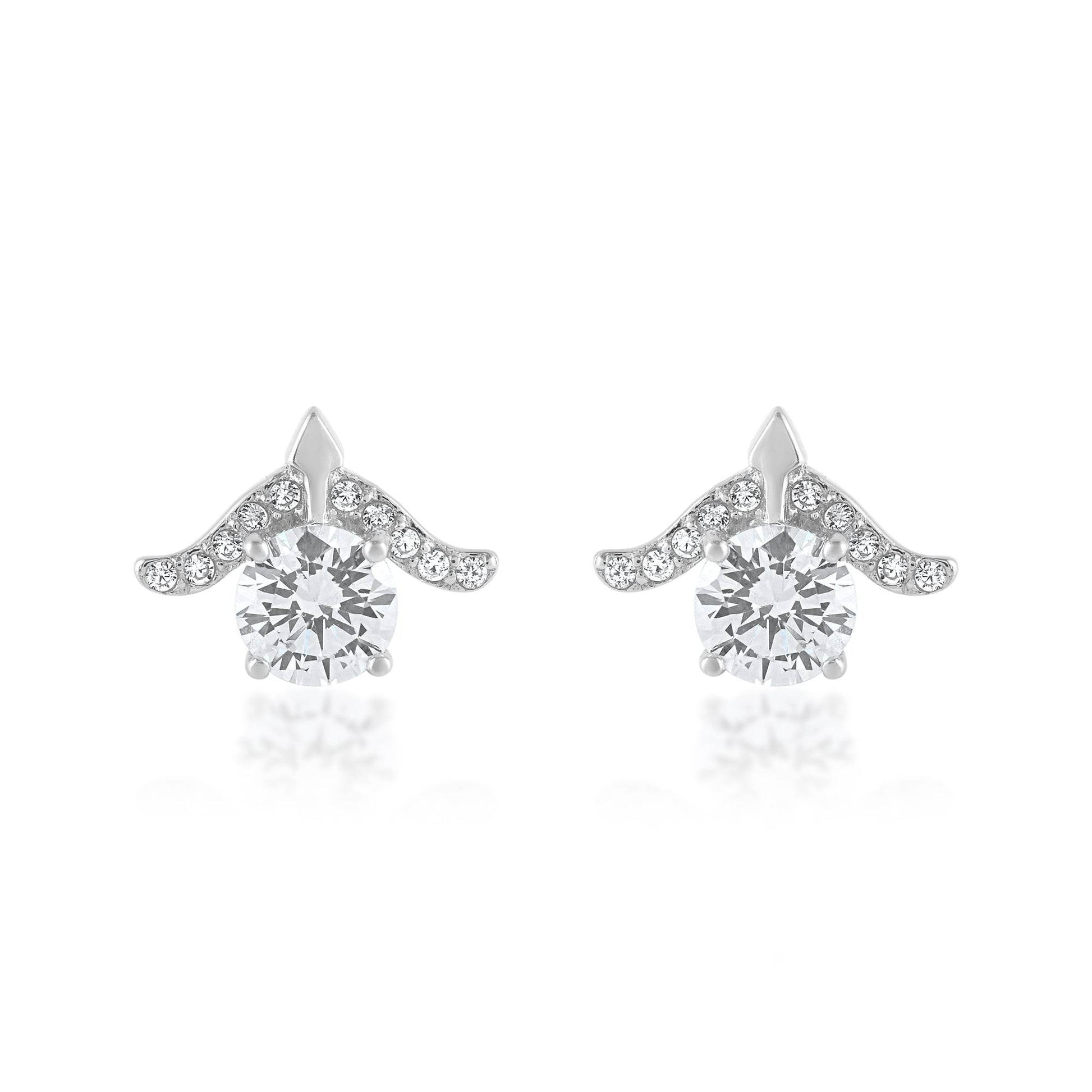 Ariva Silver Bow and Arrow Earring - Ariva 