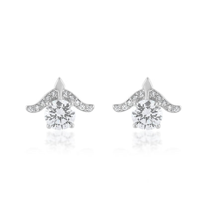 Ariva Silver Bow and Arrow Earring - Ariva 