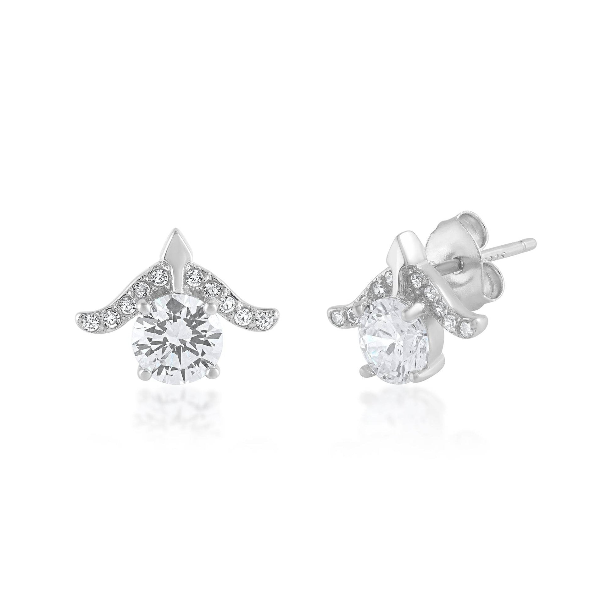 Ariva Silver Bow and Arrow Earring - Ariva 