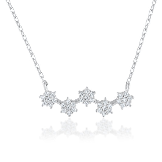 Ariva Silver Stars Necklace