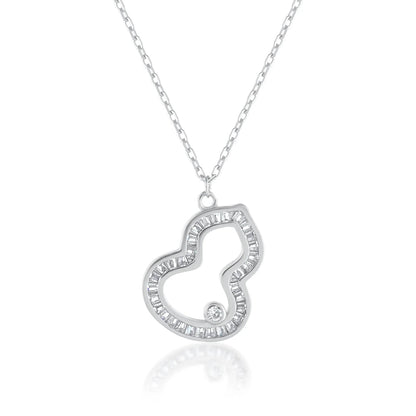 Ariva Silver Heart Pendant With Link Chain - Ariva 